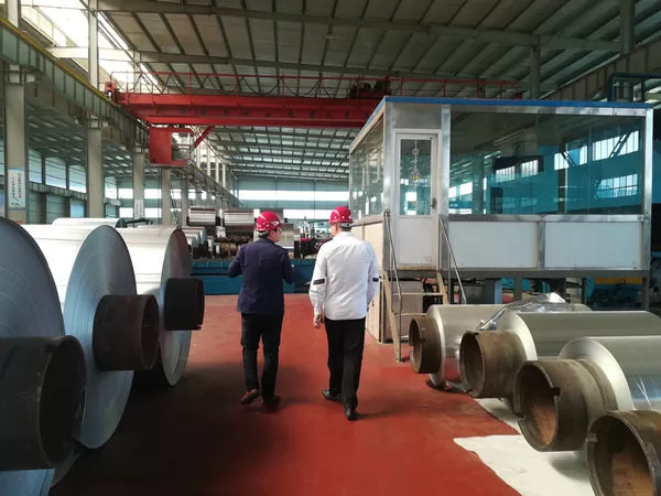 Russia customer visit factory