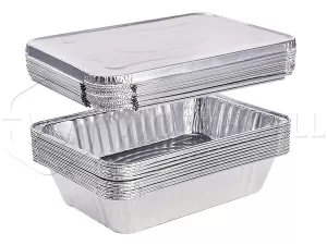 Aluminum trays with lids Health and Environmental Protection