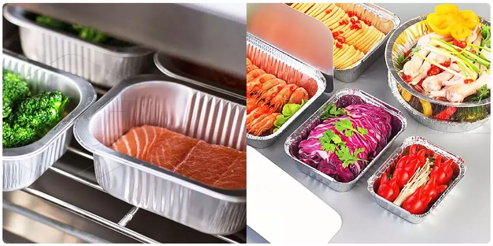 Aluminum trays with lids Good Factory Price