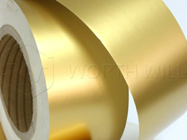 gold aluminum foil