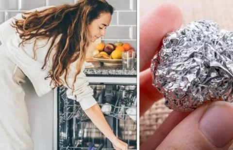 Aluminium Foil in Dishwasher