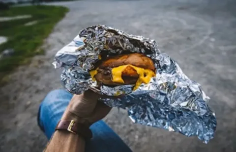 Eating Aluminum Foil