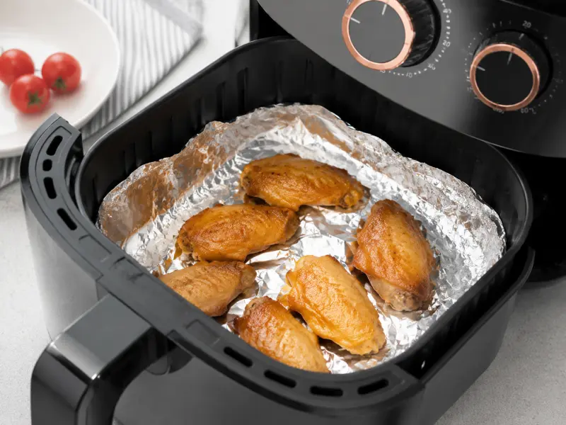 Aluminium Foil Air Fryer